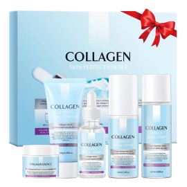 Kid Facial Colágeno Crema Sérum Limpiador Antiedad Loción