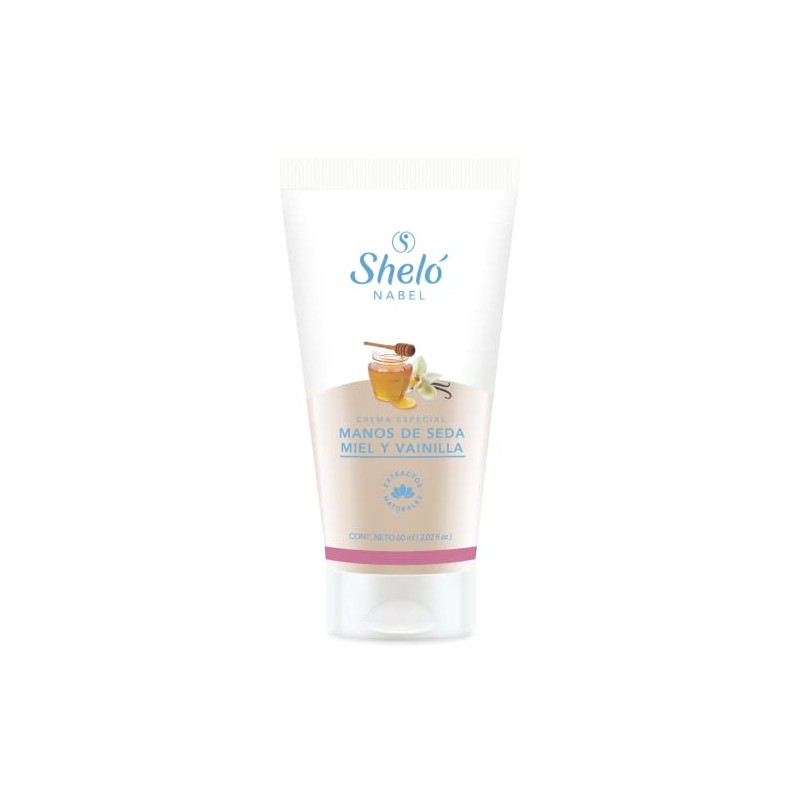 Sheló NABEL Crema De Manos De Seda, Miel Y Vainilla