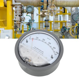 Hvac Gauges Magnehelic Gauge Draft Gauge Differential Pressure Gauge Pressure Meter,Differential Pressure Gauge Dial High Accuracy 1/8in NPT Aluminium for Electronics