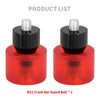 Motorcycle Crash Bar Decorative Wheel M12 Screw Kit for Engine