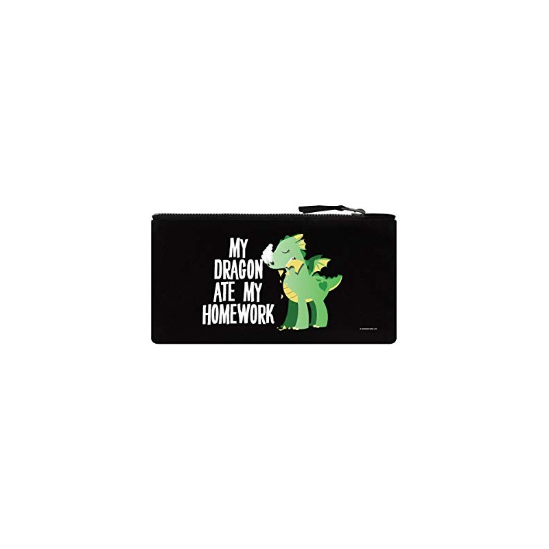 My Dragon Ate My Homework Pencil Case 21 x 11