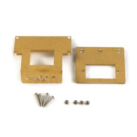 1PC Clear Plastic Mounting Bracket for SG90 Micro Servo Clear Plastic Mounting Bracket for SG90 Micro Servo