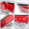 Munirater Tail Light Rear Brake Lamp For Toyota Highlander 2014