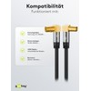 Goobay TV Antennenkabel 90 St/Bu SW 10