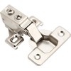 2 Pack Silverline Quiet Soft Close Cabinet Door Hinges, Face