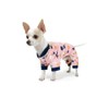 Huskimo Dog Spots Pyjamas, Pink, 46cm