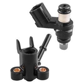 Fuel Injector & Joint Cap Fit for Honda Rancher 420 Pioneer 500/520 Rubicon 500/520 Replace 16422-HR3-A41 16450-HR3-A42 16450-HR3-A43