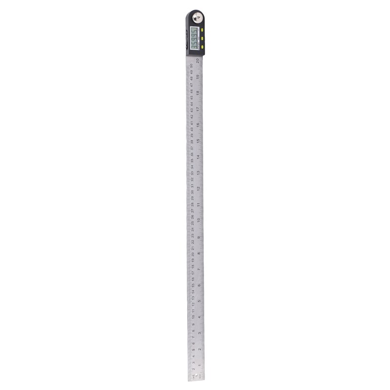 0‑500mm Digital Angle Finder Ruler 0‑360° LCD Protractor Angle Gauge
