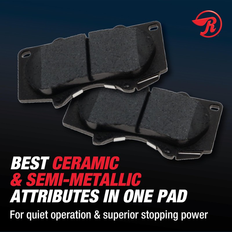 Raybestos Element3 EHT™ Automotive Replacement Front Brake Pad for Selected