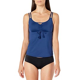 BCA by Rebecca Virtue Tankini para Mujer, Agua Profunda, M
