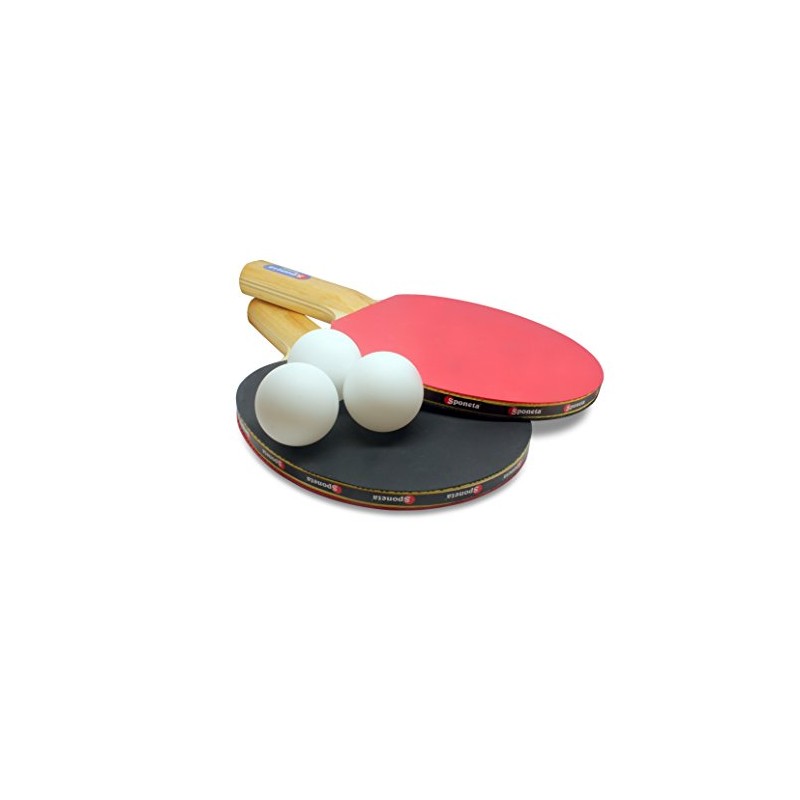 Sponeta "Record" Table Tennis Set 2 bats and 3 balls