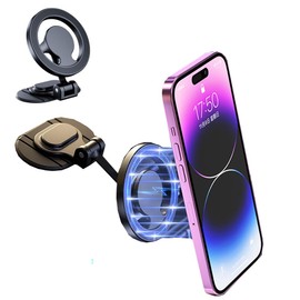 LXURY Soporte Magnético para Celular de Automóvil de Rotación para 360°,Car Soporte Magnético para Celular, Soporte Magnetico Celular Coche