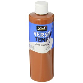 Sax - 1440688 Versatemp Heavy-Bodied Tempera Paint, Brown, 1 Pint
