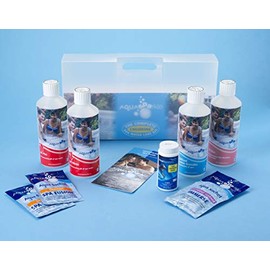AQUASPARKLE Complete Spa Care Kit - Chlorine for Hot tubs and Pools. Keep your water balance perfect and clear