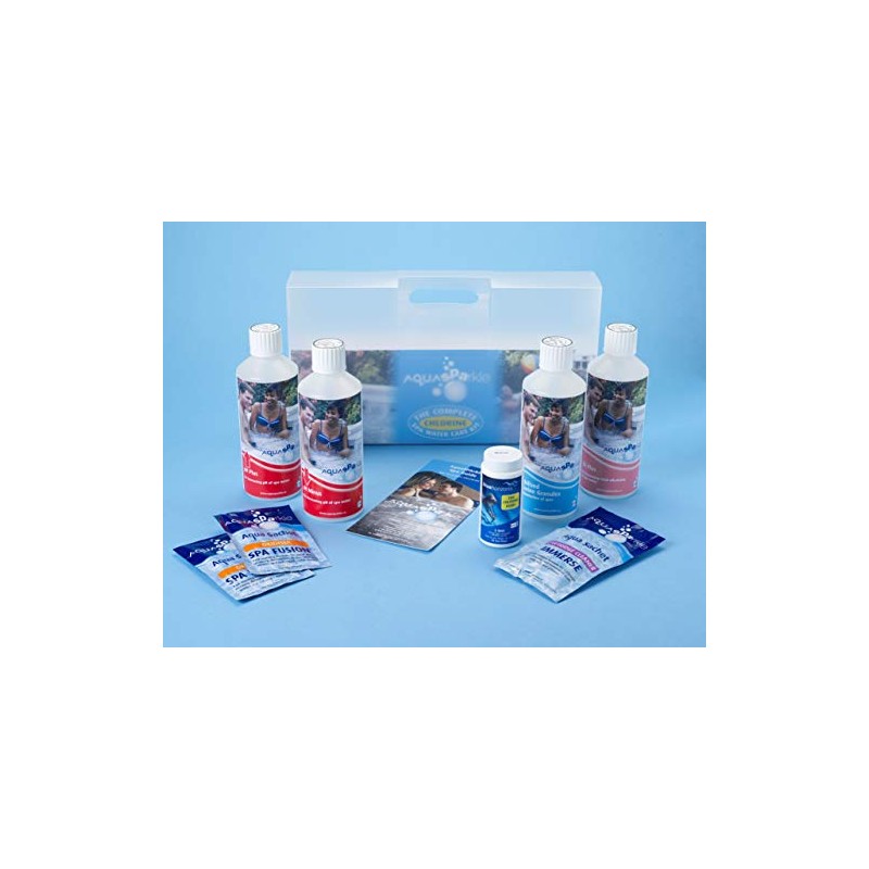 AQUASPARKLE Complete Spa Care Kit - Chlorine for Hot tubs