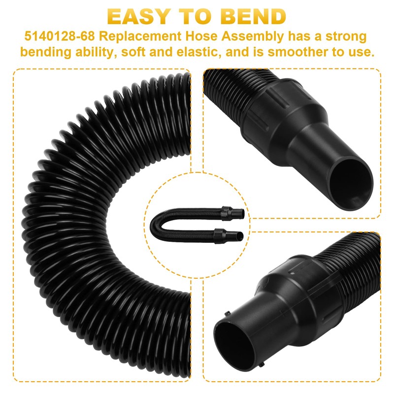 seork 5140128-68 Replacement Hose Assembly Fits for Dewalt Leaf Blower