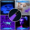 MOLAER UV Black Light Flashlight 2-Pack Mini 395nm Blacklight Pen