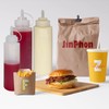 JinPhon Pack of 6 250 ml 8 oz Plastic Squeeze