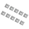 FOXBC 12mm x 12mm x 1.5mm Square Corners Carbide Inserts
