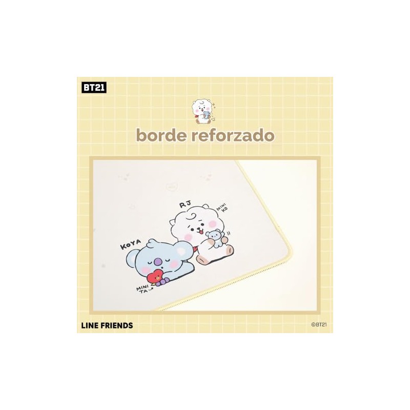 Hamee BT21 My Little Buddy Series Tapete de computadora [Alfombrilla