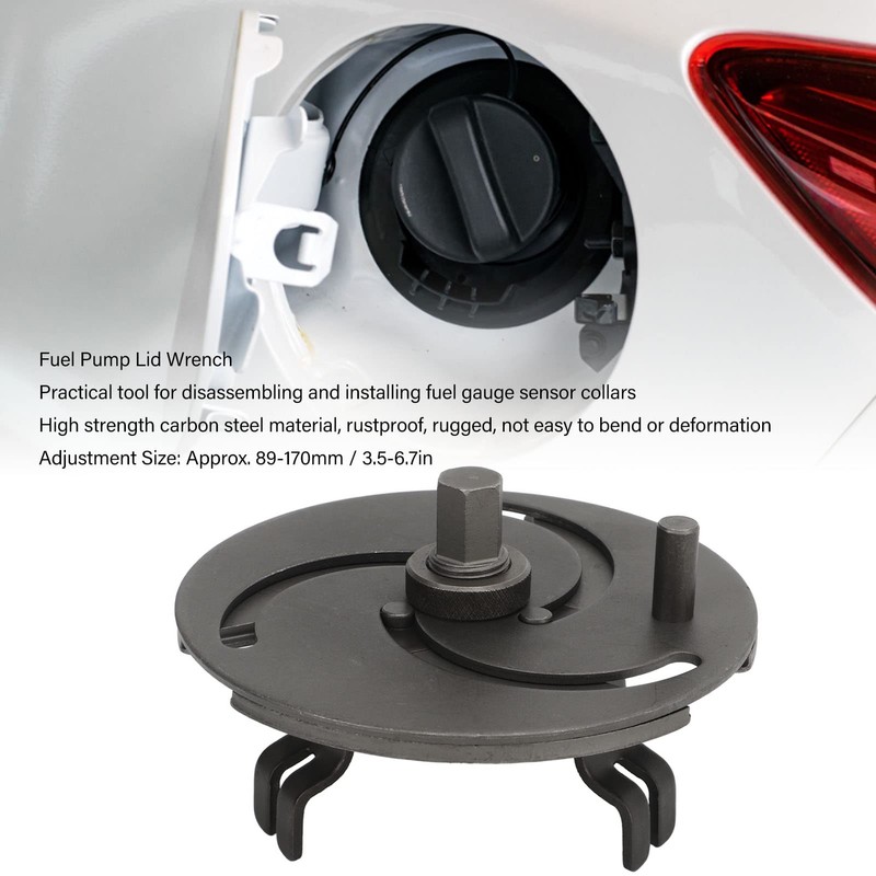Fuel Tank Cover Removal Tool, Rustproof High Strength Fuel Pump