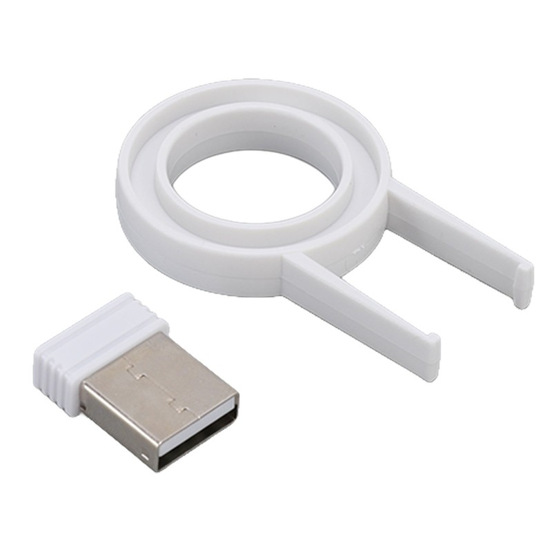 Mechanical Keyboard 64 Key White Light 3 Mode Ergonomic Layout