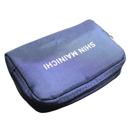SHIN MAINICHI Mini Pouch for Cold and Cold Retention Black Small Pouch Simple Unisex, navy, black navy light blue light green