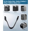 Urnqowuy Extra Battery Cable Fits for EcoFlow XT150, Delta 2,