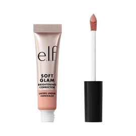 e.l.f. Soft Glam Brightening Corrector, Helps Minimize Dark Circles & Discolouration, Hydrating with a Natural Finish, Vegan & Cruelty-Free, Light Pink