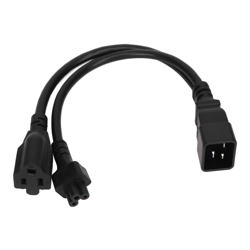 IEC320 C20 to IEC320 C5 5 15R Power Cord Male