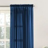 NetCurtainsUK Single Plain Voile Net Curtain Sheer Panels Slot Top