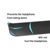 Mt.Jun Aluminum Under-Desk Headphone Hook, with Strong Adhesive Tape, Holds