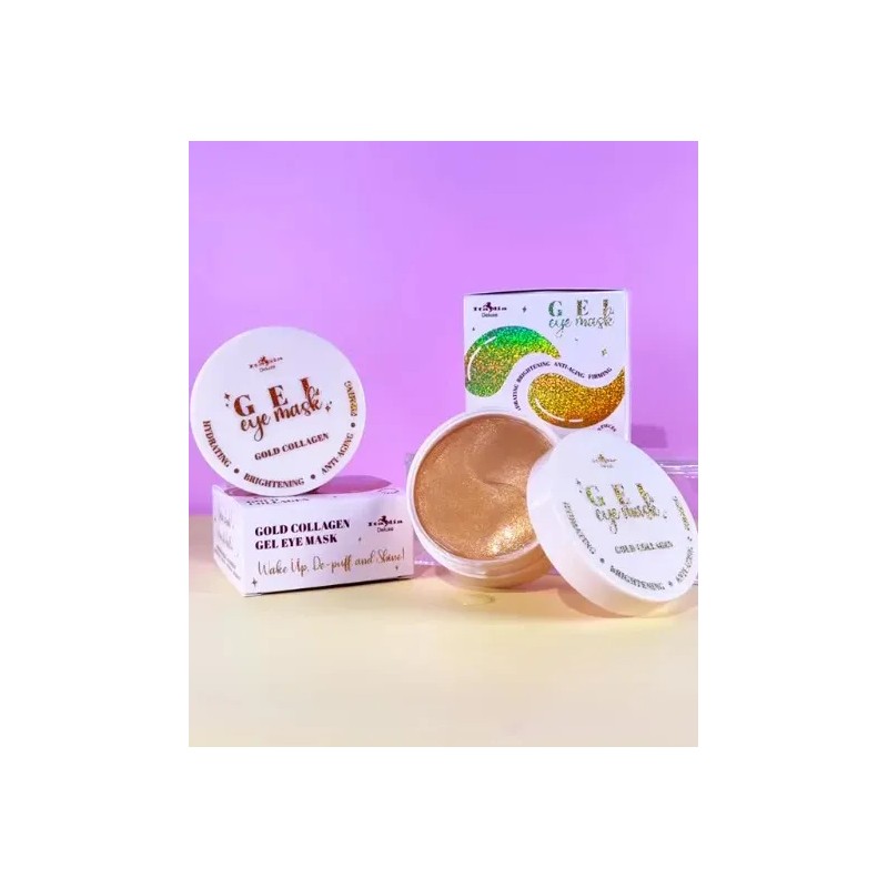 Gel Parches Ojeras Colageno Dorado