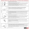 OMAC Window Molding Trim Streamer for Honda Civic 2016-2021 Sedan