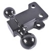 Adjustable Trailer Hitch - 6" Drop/Rise, 2" & 2-5/16" Ball,