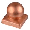 CONNEX HV4299 Post caps Copper 90x90mm with Ball