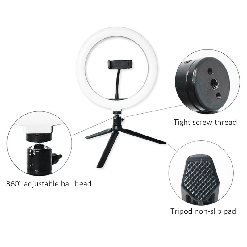 26cm Ring Shape Fill Light Live Steaming Supplementary Lamp with