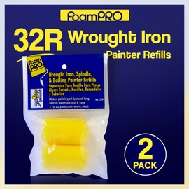 FoamPRO 32R Wrought Iron Painter Refills, 1 Count (Pack of 2)