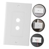 Outanaya Speaker Wall Plate with Dual Banana Binding Posts Easy