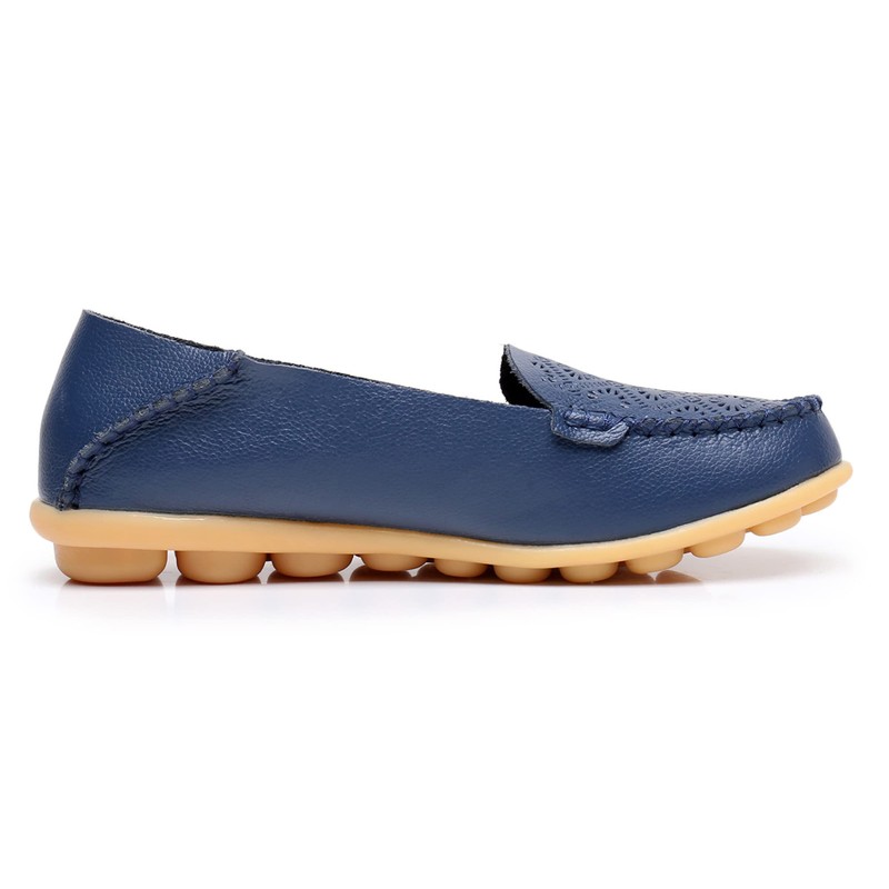 VenusCelia Mocasín plano para caminar con comodidad adecuada para mujer,