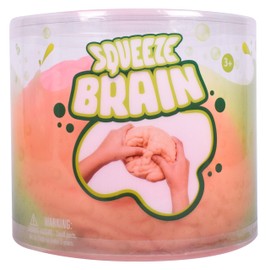 Large Brain Squishy Squeeze Ball, Stress Relief Sensory Fidget Toy, Gag Gift, Ideal for ADHD, Fun Stress Ball Gift for Boys and Girls 3+