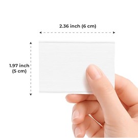 Soft Plus Almohadillas de algodón para cara, 500 unidades (400 + 100 extra), redondas de algodón de doble cara, reducción de pelusa, resistentes a des