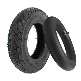 REBEKAMODS 3.50-8 Slick Road Tire & Tube Set for Electric Scooters, Mopeds, Monkey Bikes Trail Z50 Z50A Z50R - Bent Valve 3.5-8 3.50x8 3.5x8 Tires Inner Tubes (1pack)