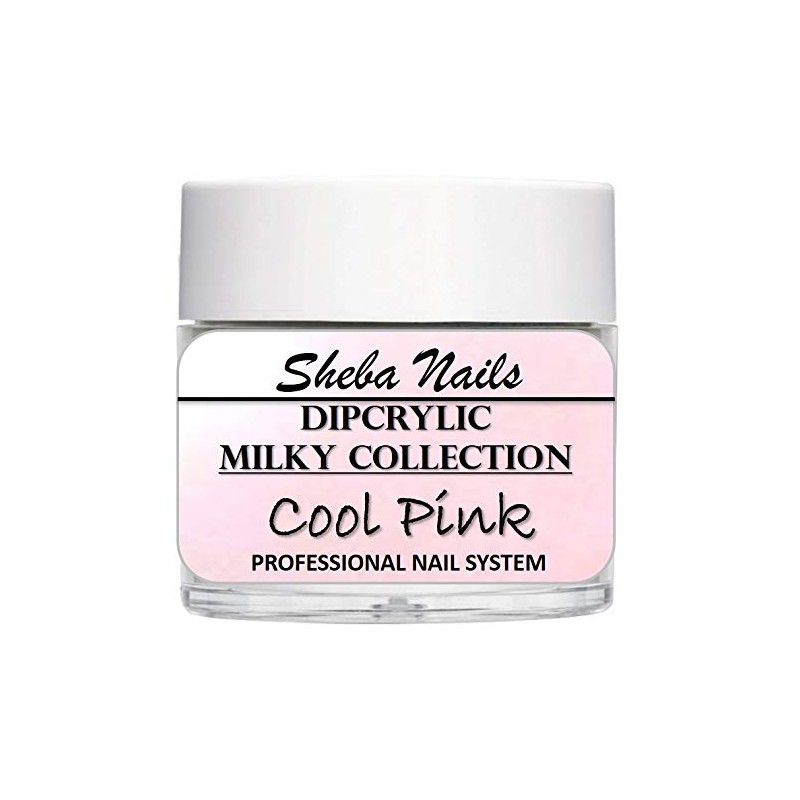 SHEBA NAILS Dipcrylic Dip Dipping Powder Milkies Collection - 1oz