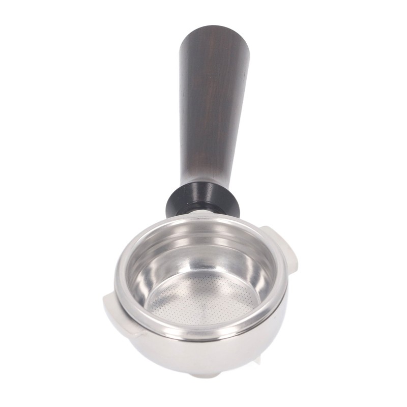 58mm Double Spouts Portafilter for Nuova Coffee Machines Stainless Steel