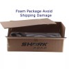 SHARKROAD Chrome 2" O.D LAF Drag Pipes Exhaust For Harley