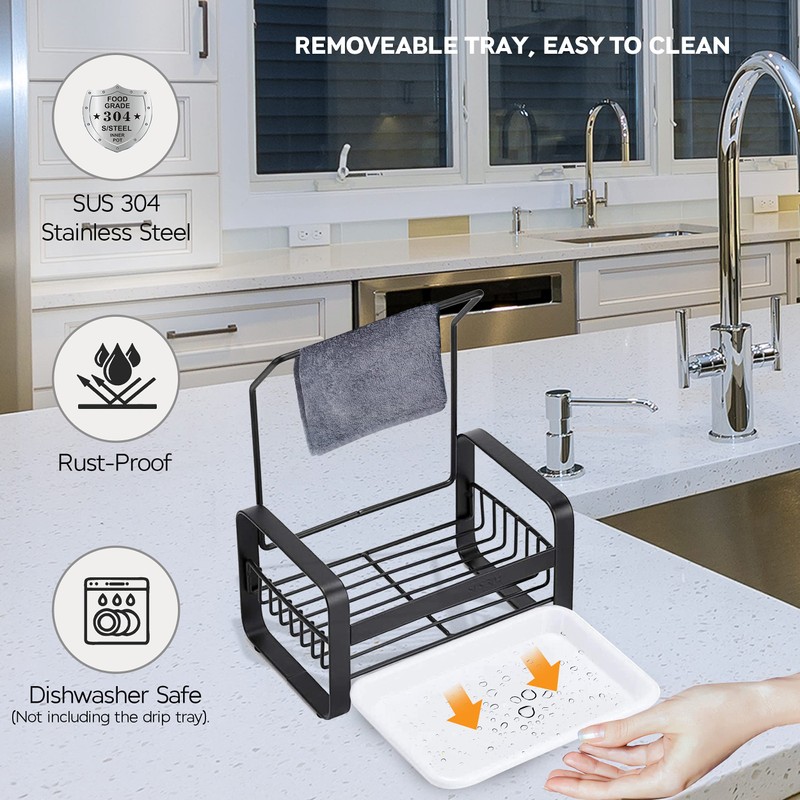 Kitchen Caddy Organizer- Sink Caddy- Kitchen Sink Organiser- Kitchen Sink