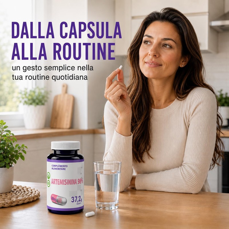 Hepatica Artemisinina | 250 mg | standardizzata al 98% |