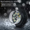 Xprite Amber LED Hideaway Strobe Lights Kit, Emergency Caution Hazard