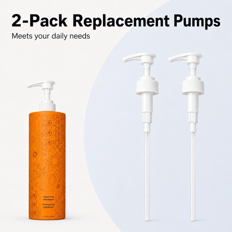 Pump Head Suitable for Amika 1-liter/33.8-Ounce Hair Conditioner Bottle